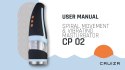 CRUIZR-CP02: Automatyczny Masturbator Obrotowo-Wibracyjny z Zasilaczem