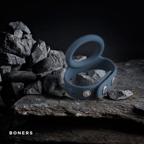 Pierścień Erekcyjny na Penisa i Jądra Boners Cock & Ball Strap L