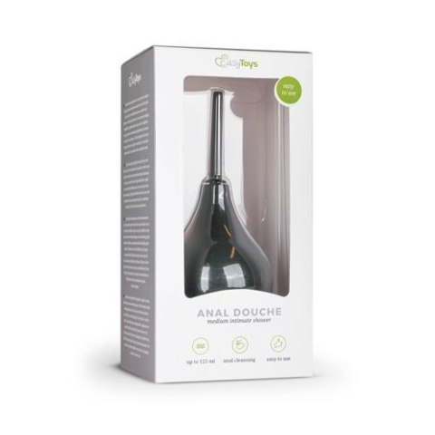 Easytoys Czarna Gruszka Analna - Średnia