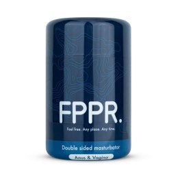 FPPR. – Transparentny Masturbator Dwustronny: Pochwa i Anus