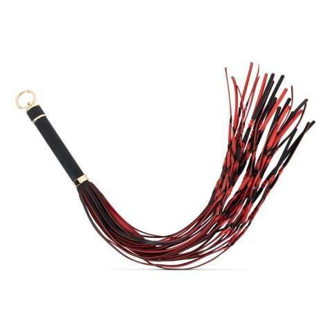 Flogger 64 cm - Czerwono-Czarny