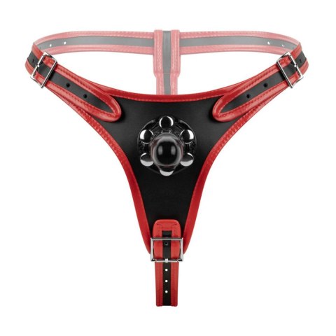 Uprząż Strap-On na Potrójne Dildo – Kolekcja Fetish