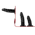 Uprząż Strap-On na Potrójne Dildo – Kolekcja Fetish