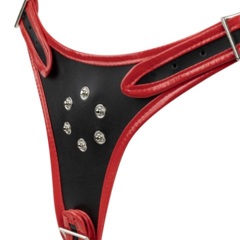 Uprząż Strap-On na Potrójne Dildo – Kolekcja Fetish