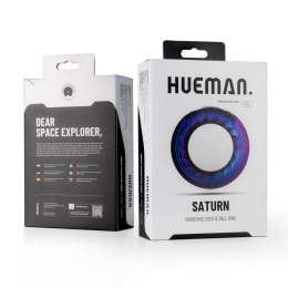 Hueman – Saturn: Zmysłowy Wibrujący Pierścień na Penisa i Jądra