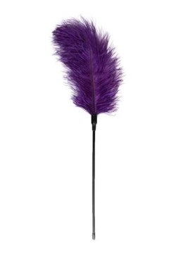Zmysłowy Pejcz z Fioletowymi Piórami