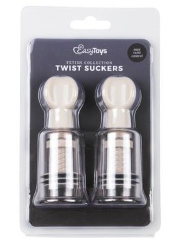 Zestaw mini przyssawek na sutki i łechtaczkę - 2 sztuki
