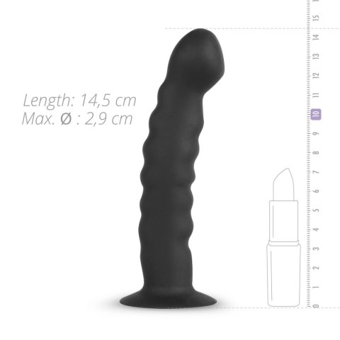 Silikonowy Dildo Strap-On – Zmysłowo Wygięty
