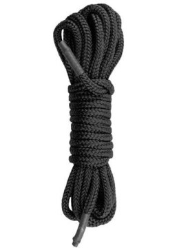 Elegancka Czarna Lina do Wiązań – 5m