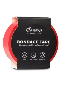 Zmysłowa Czerwona Taśma Bondage 20 m