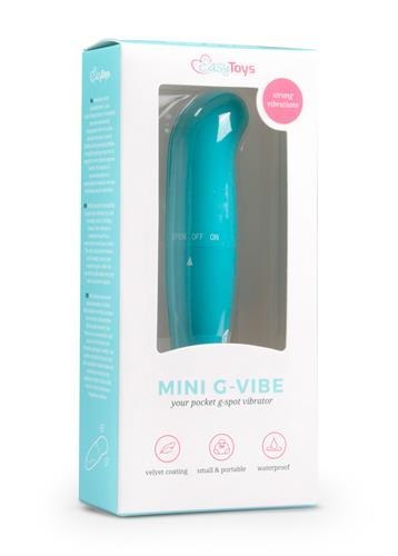 Elegancki Mini Wibrator do Punktu G - Turkusowy