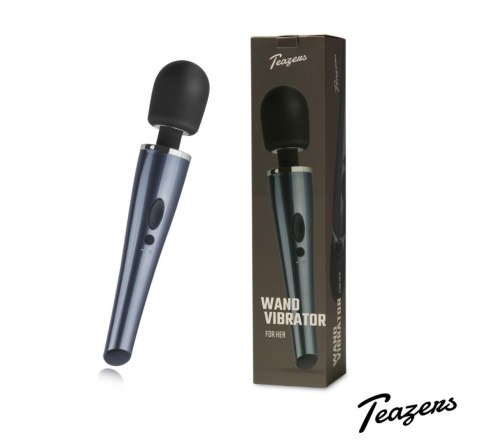 Czarny Masażer Różdżka 'Błyskawica'
