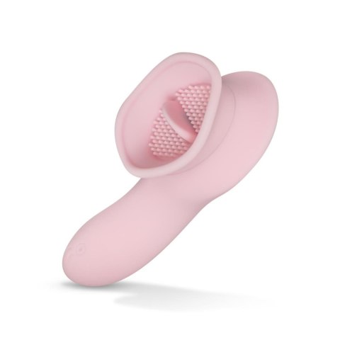Stymulator łechtaczki ze stringami – Różowy