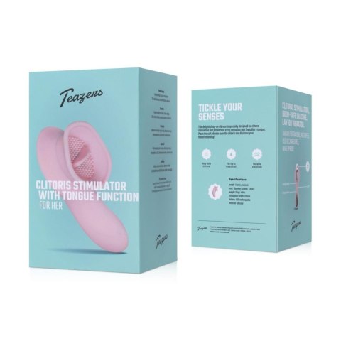 Stymulator łechtaczki ze stringami – Różowy