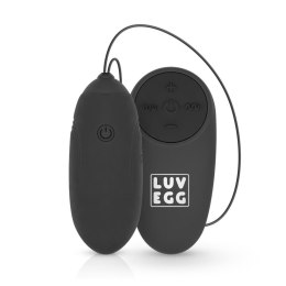 LUV EGG – Eleganckie Wibrujące Jajeczko z Pilotem – Czarne