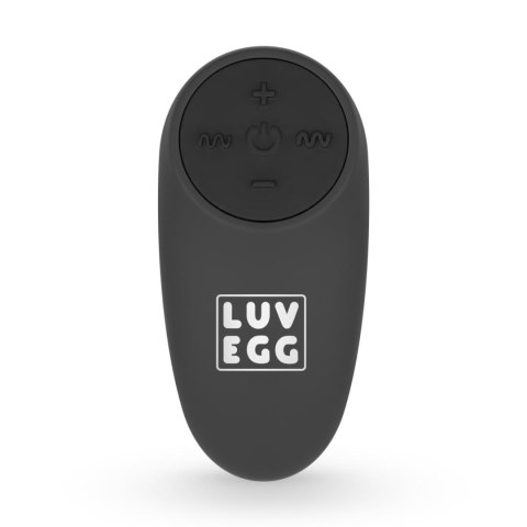 LUV EGG – Eleganckie Wibrujące Jajeczko z Pilotem – Czarne