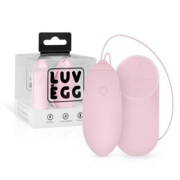 LUV EGG Różowe Jajko Wibrujące z Pilotem
