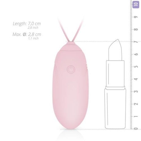LUV EGG Różowe Jajko Wibrujące z Pilotem