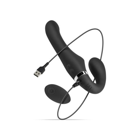 NO-PARTS Avery – Wibrujące Dildo Samonośne do Strapona – 22 cm