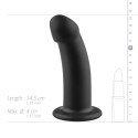 No-Parts Charlie Dildo 14,5 cm - Czarny