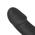 No-Parts – Dildo Morgan: strap-on bez uprzęży dla dwojga – 22 cm – Czarne