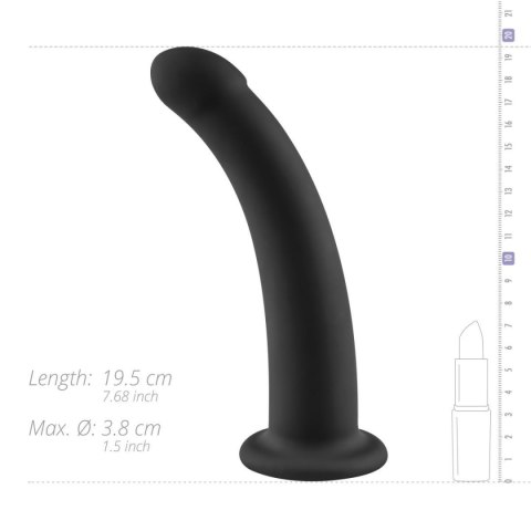 No-Parts - Parker Dildo 19,5 cm - Czarny