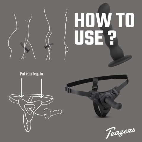Teazers Silikonowy Strap-On