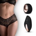 Czarne wibrujące stringi PantyRebel