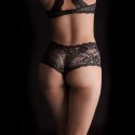 Czarne wibrujące stringi PantyRebel