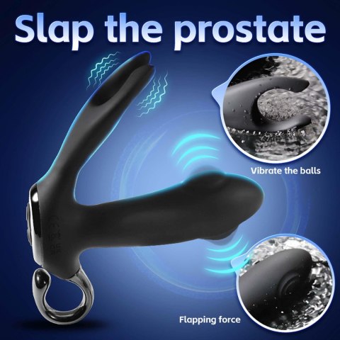 Masażer prostaty z podwójną stymulacją