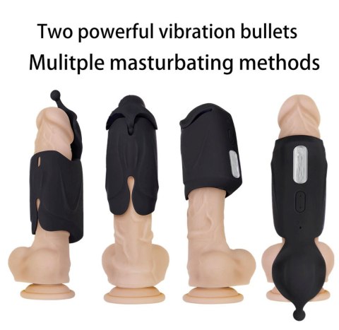 Męski masturbator wibrujący