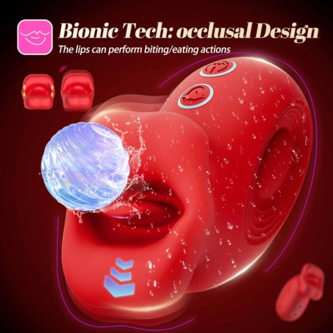 Zmysłowy Stymulator Ustny Kiss Fun
