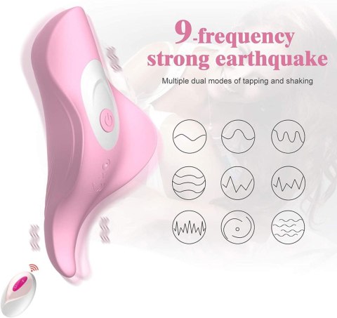 Dyskretny Wibrator Pulsacyjny PINK