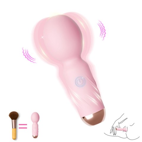Uroczy Fioletowy Mini Masażer Wibracyjny