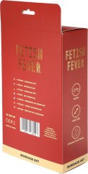 Zmysłowy Zestaw BDSM Fetish Fever – 4 Elementy w Czerwieni