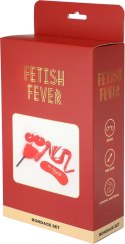 Fetish Fever – Zestaw BDSM w Czerwieni (5 Elementów)