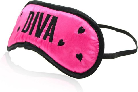 Maska na oczy Fetish Fever Diva - Różowa