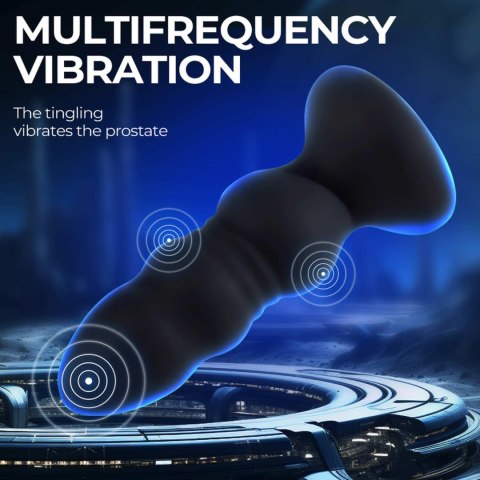 Sensualny Plug Analny z Wibracjami i Iluminacją
