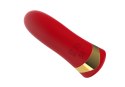 Czerwony Wibrator Szminka Bullet