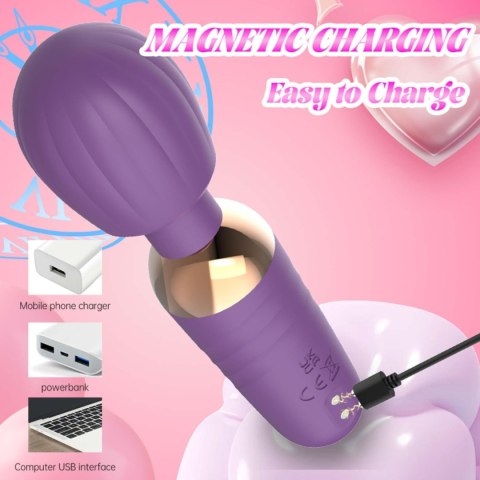 Fiołkowy Wibrator Różdżka Little Fairy Wand Purple