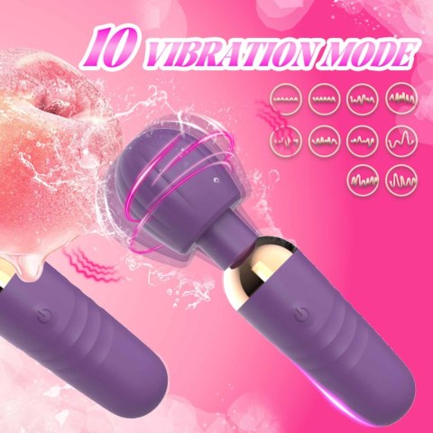 Fiołkowy Wibrator Różdżka Little Fairy Wand Purple