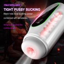 Inteligentny Masturbator Męski 07 z Funkcją Ssania i Grzania