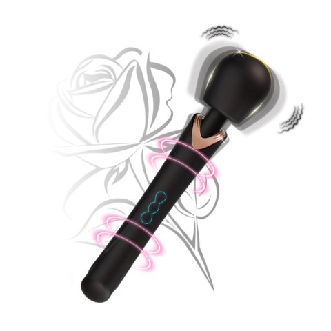 Perfect Wand Black – Wyrafinowany Masażer Różdżka