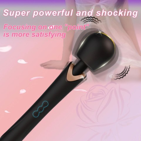 Perfect Wand Black – Wyrafinowany Masażer Różdżka