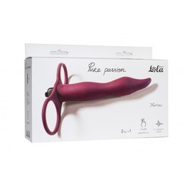 Strap-on Pure Passion Flirtini – Bordowy Urok
