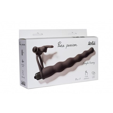 Strap-on Pure Passion Jungle Bunny Czarny