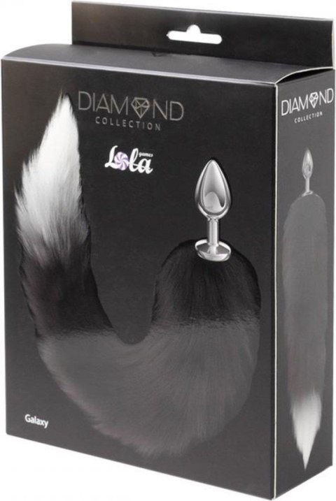 Korek Analny Diamond Galaxy Black