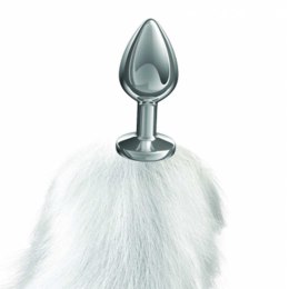 Korek Analny Diamond Galaxy z Puszystym Ogonem – Fiolet