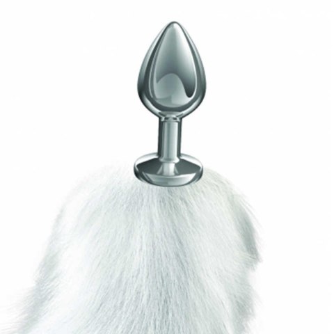 Korek Analny Diamond Galaxy z Puszystym Ogonem – Fiolet