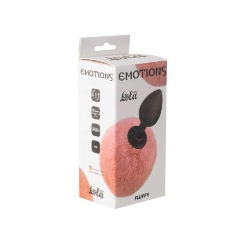 Puszysty Różowy Korek Analny Emotions z Ogonem